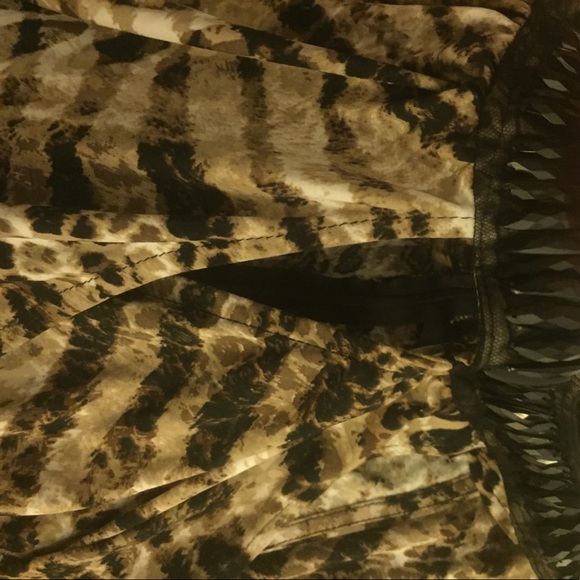 Ashley Stewart animal print cocktail dress size 12 - Picture 6 of 6